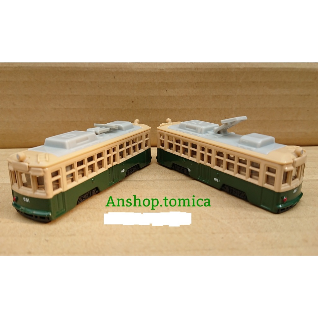 Mô hình xe điện tomica Nhật Bản (không hộp)