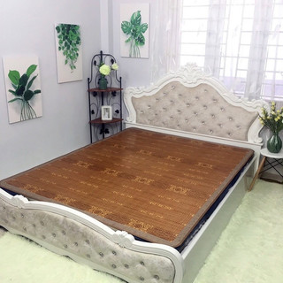 Chiếu Trúc Tăm Vân Gỗ Hàng Loại Đẹp - Nhiều Kích Cỡ 1m2 1m5 1m6 1m8