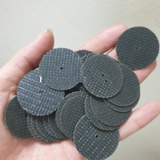 25 đĩa cắt sắt mini dây gai tặng kèm 2 cán hay lưỡi cưa cắt nhôm mini