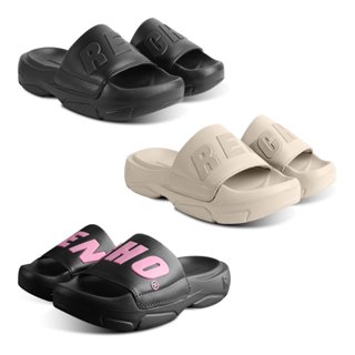  OUTLET KHÔNG KÈM BOX 391 Dép Basic R1 quai ngang RENCHO Cao cấp cao 4.5cm chunky 