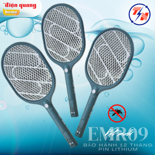 Vợt muỗi Điện Quang EMR09 GW  Xanh - Trắng  62299187 - Vợt muỗi đa năng
