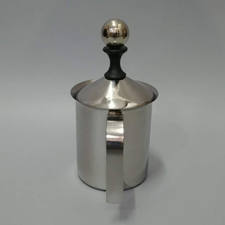 Ca đánh sữa lạnh 400ml, chất liệu inox