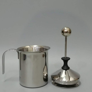 Ca đánh sữa lạnh 400ml, chất liệu inox