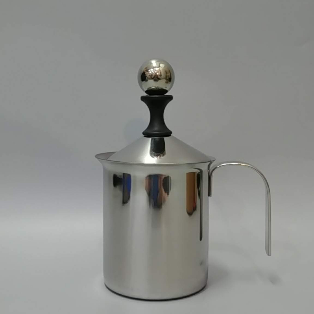 Ca đánh sữa lạnh 400ml, chất liệu inox