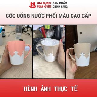 Cốc uống nước phối màu cao cấp