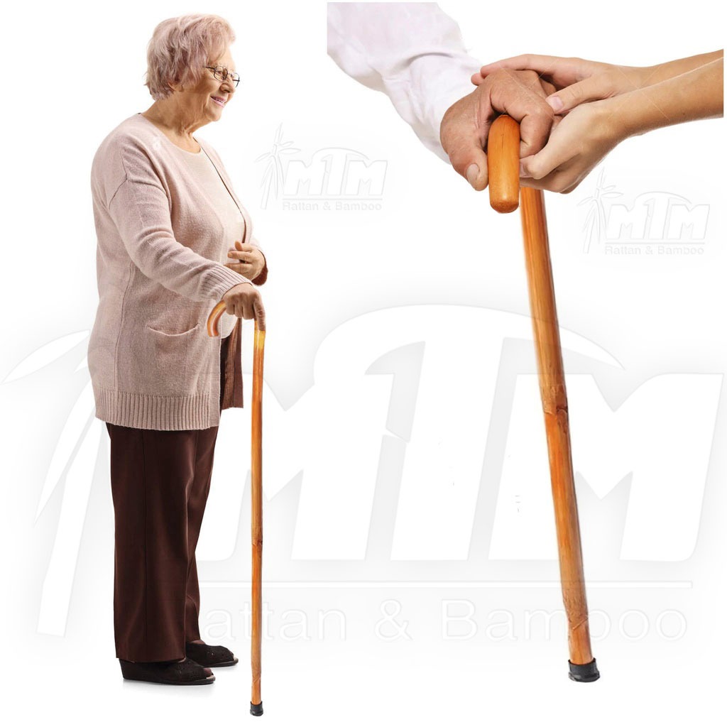 Gậy batoong l Gậy mây nhẹ, cứng chắc - dành cho người cao tuổi