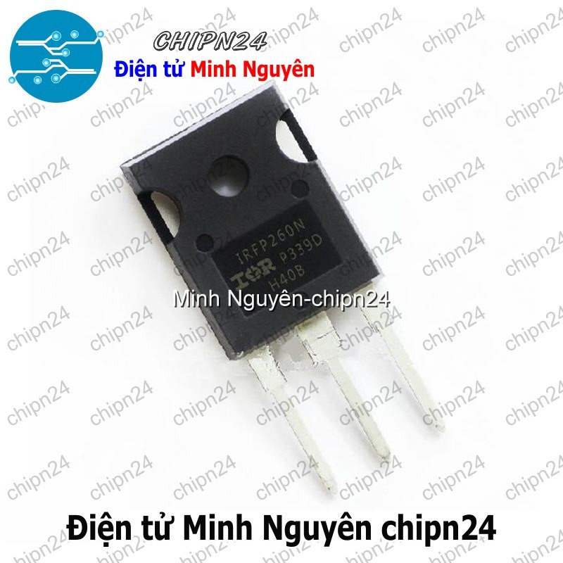[1 con] (KT2) Mosfet IRFP260 TO-247 50A 200V Kênh N (IRFP260N 260)