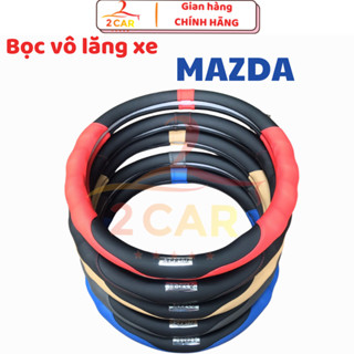 Bọc vô lăng xe MAZDA 2, Mazda 3, Mazda 6, CX5, CX8, BT50, CX3, CX30 cao cấp
