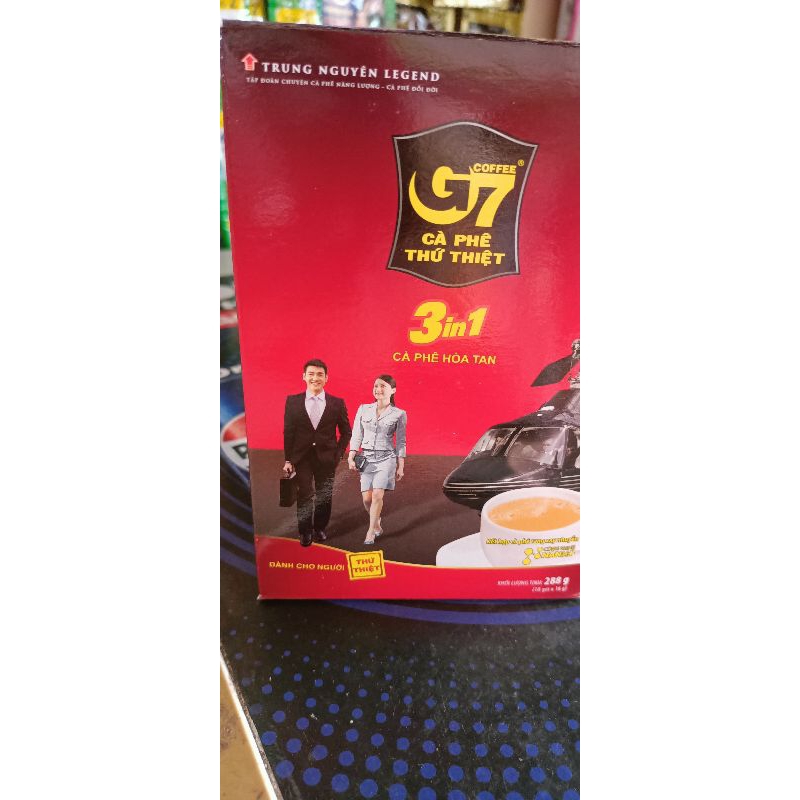 cà phê G7 hộp 12 gói nhỏ