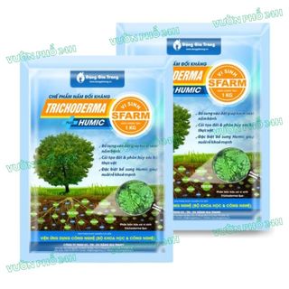 Nấm Đối Kháng Trichoderma Plus Humic SFARM – Gói 1kg