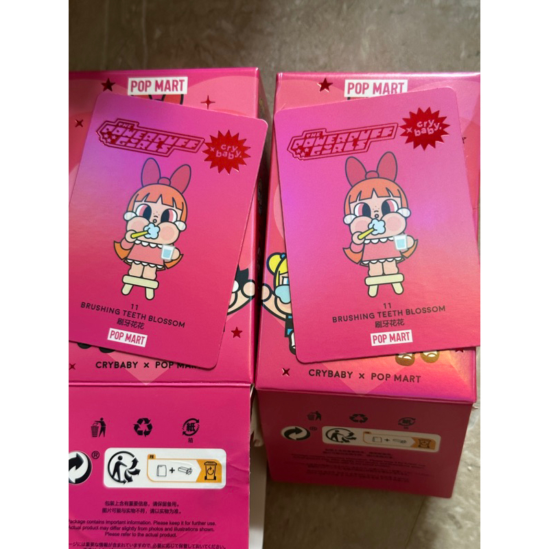 Crybaby Powerpuff Girls Series POP MART [Chính hãng] Búp bê nhân vật dễ thương