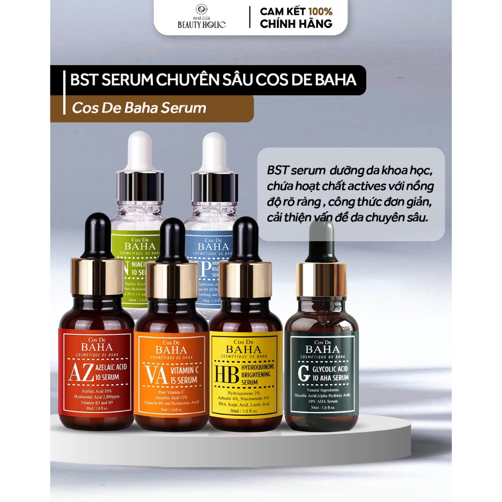 Serum dưỡng da COSDE BAHA