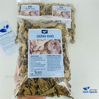 Gừng khô 500g, can khương, cay thơm, dùng pha trà, xông giải cảm, giữ ẩm cơ thể, tăng sức kháng