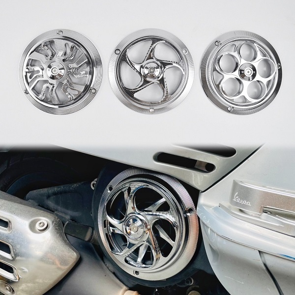 Ốp Quạt Gió Xiken CNC Cao Cấp Cho Các Dòng Vespa Sprint Primavera LX S