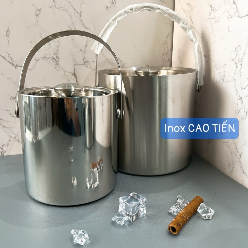 Xô đá 2 lớp Inox 304 - Xô giữ nhiệt