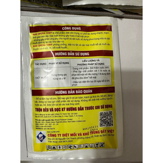THUỐC DIỆT CÔN TRÙNG MAX OPERA 15WP gói lớn 62g