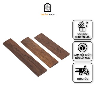 Kê Tay Bàn Phím Gỗ Óc Chó, Kê Lót Tay Bàn Phím Gỗ Óc Chó cao cấp cho bàn phím cơ - The Ivy Haus
