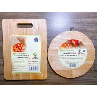 Thớt gỗ cao su Quang Minh Chất Lượng Cao