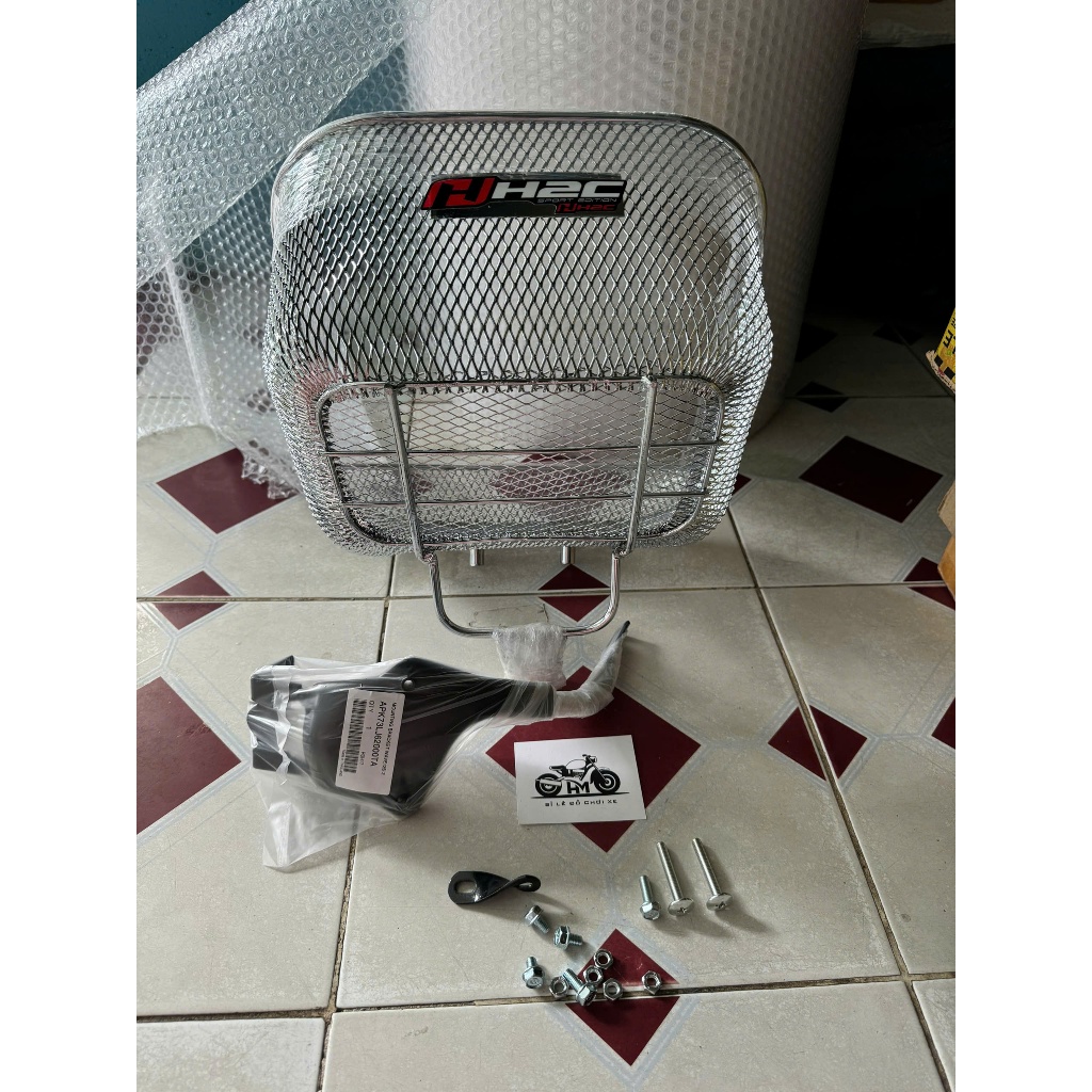 Rổ future 125i siken bóng loại dày kèm pat gắn rổ future led ( 2018 - 2023) - y hình (2)