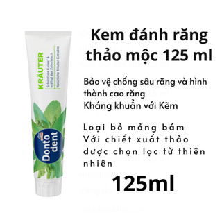 [HÀNG ĐỨC] Kem đánh răng Dontodent 125ml