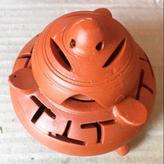 Lư xông Bột/Nụ trầm đất nung nâu