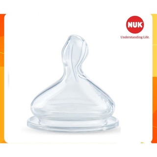 Bộ 2 núm ti NUK Premium Choice silicone mềm nhẹ dai bền chống rách