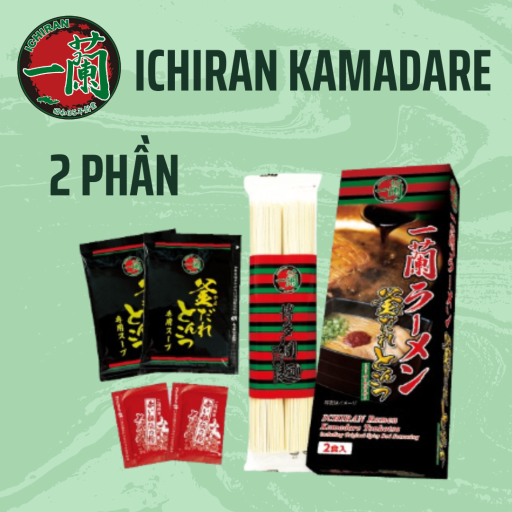 Mì Ichiran Ramen Kamadare Tonkotsu
