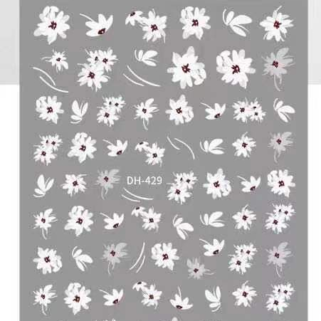 sticker trang trí nail mã dh429