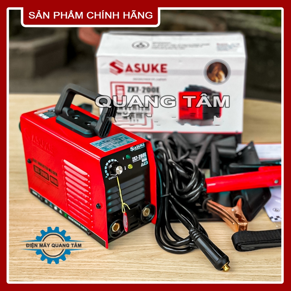 Máy Hàn Que Điện Tử Sasuke ZX7 - 200E mini [Chính Hãng]