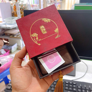Giá sỉ - Hộp thơm rút da vân gỗ sang trọng, hộp đựng trang sức, hộp đựng vòng