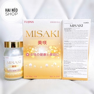  Hủ 60 viên cân bằng nội tiết tố nữ, ngăn nqừa lão hoá, xoá sạm nám Fujina MISAKI (Nhật)