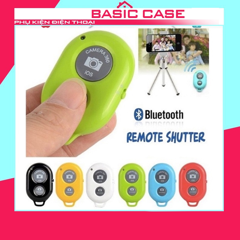 Remote Điều Khiển Chụp Ảnh Từ Xa - Nút Bấm Remote Bluetooth