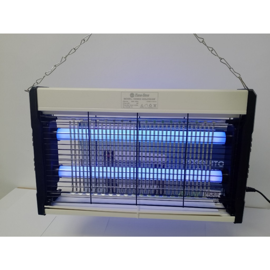 Đèn bắt muỗi Rạng Đông DBM02 500x250/4W, thu hút và tiêu diệt muỗi
