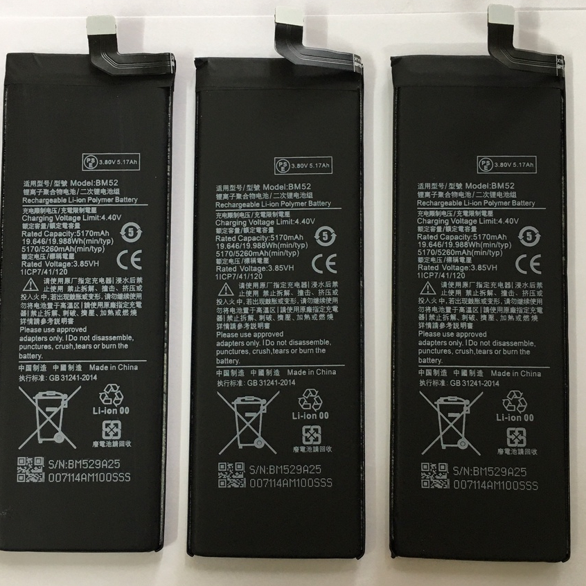 Pin Xiaomi Mi CC9 Pro, Mi Note 10, Mi Note 10 Pro BM52