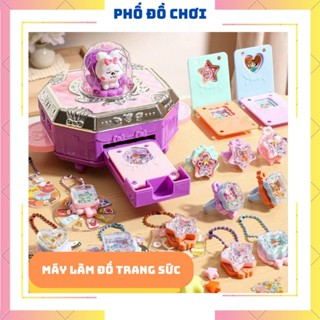 Bộ Đồ Chơi Handmade, Kèm 1 Máy Lắp Ghép, Đồ Chơi Tự Làm Siêu Đáng Yêu,Đa Dạng Hình Dán, Quà Tặng Hot Cho Bé Gái