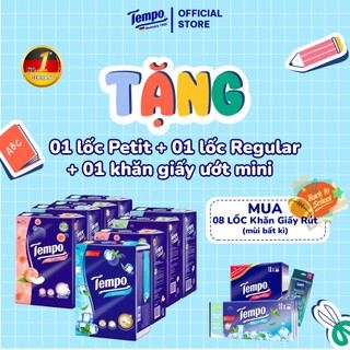  Khăn Giấy Rút Cao Cấp Tempo 4 Lớp