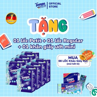  Khăn Giấy Rút Cao Cấp Tempo - 4 Lớp Bền Dai Đức