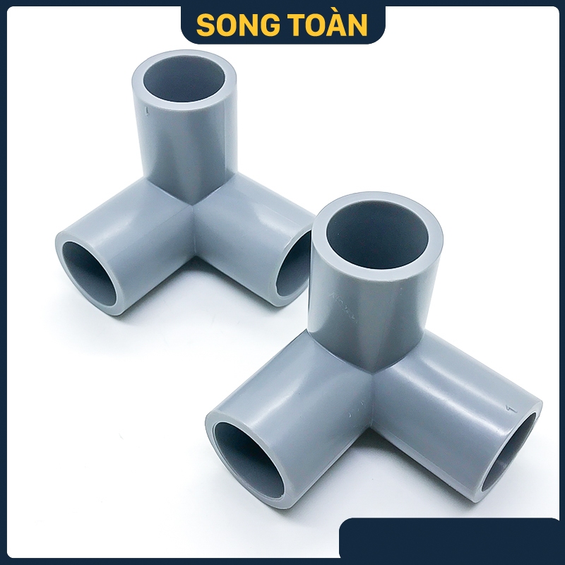 Co Ba Nhánh, Co Góc Ba Nhánh Nhựa PVC Bình Minh 21 27 34