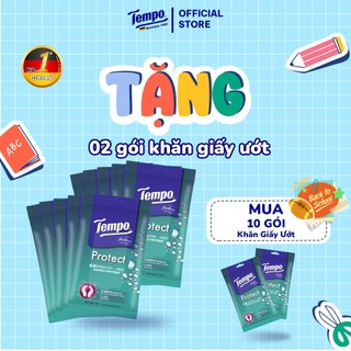  Khăn ướt cao cấp Tempo Wet Wipes - Diệt khuẩn 99% - Thương hiệu Đức