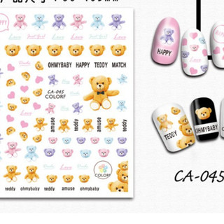 sticker gấu teddy mẫu mới hot hit