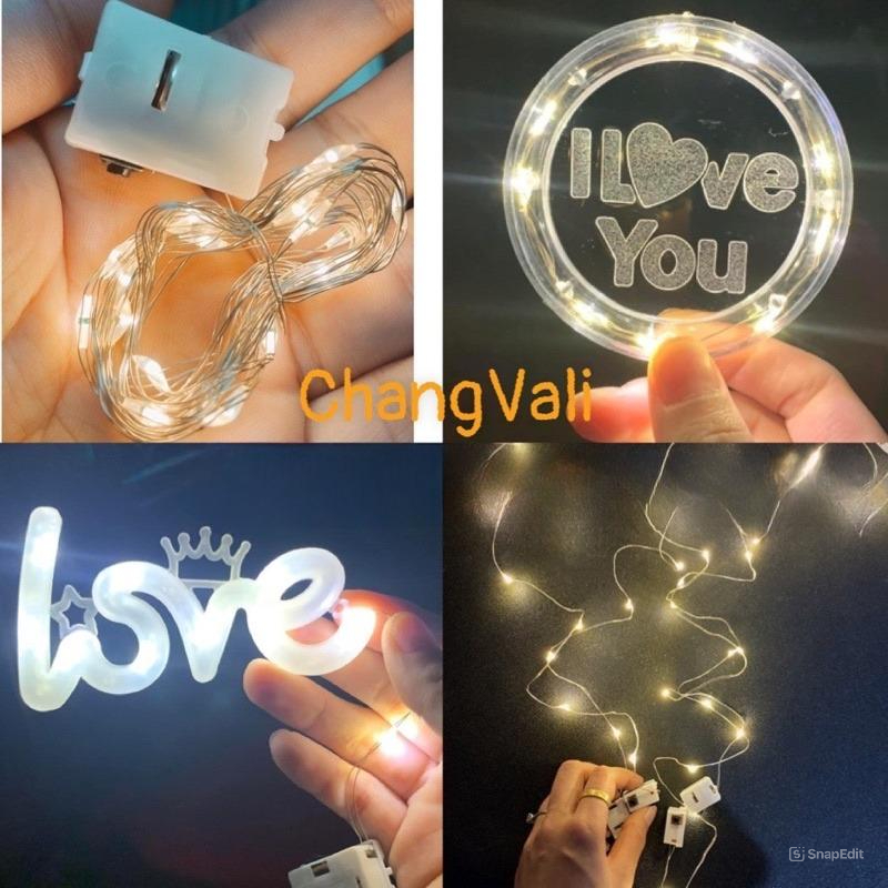 Đèn leb đom đóm chạy bằng pin