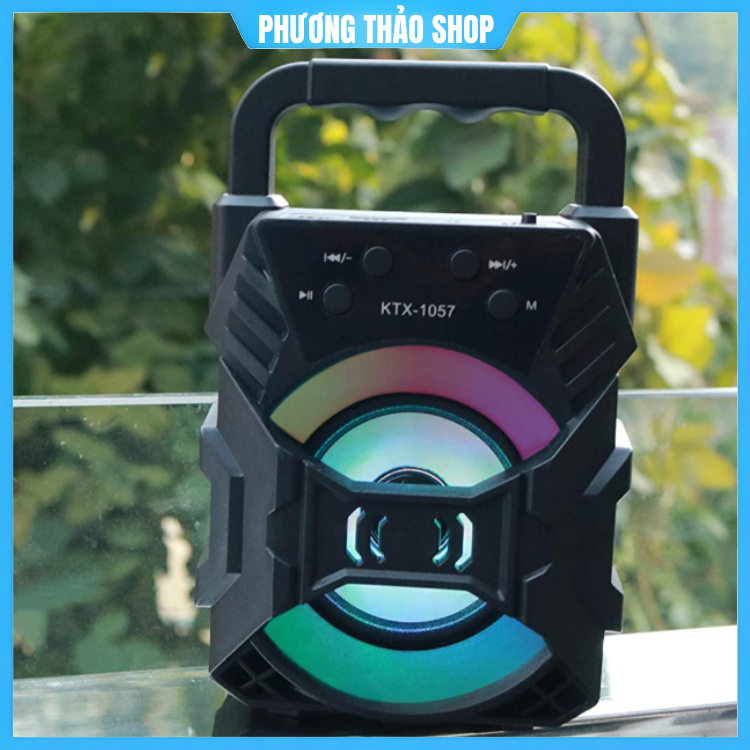 Loa Bluetooth mini KTS-1057 / CL90 nhỏ gọn âm thanh siêu hay đèn led nhấp nháy Hỗ trợ cắm thẻ nhớ, USB Nhiêu màu sắc