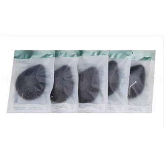 Bông rửa mặt bọt biển Charcoal & Konjac Cleansing Puff The Face Shop