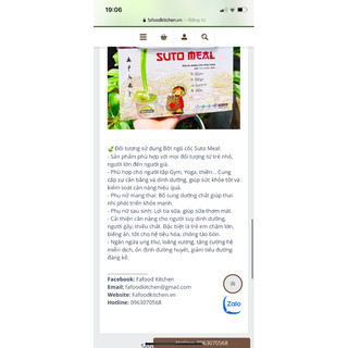 Sữa hạt Suto Meal 29 loại hạt ( dạng gói)
