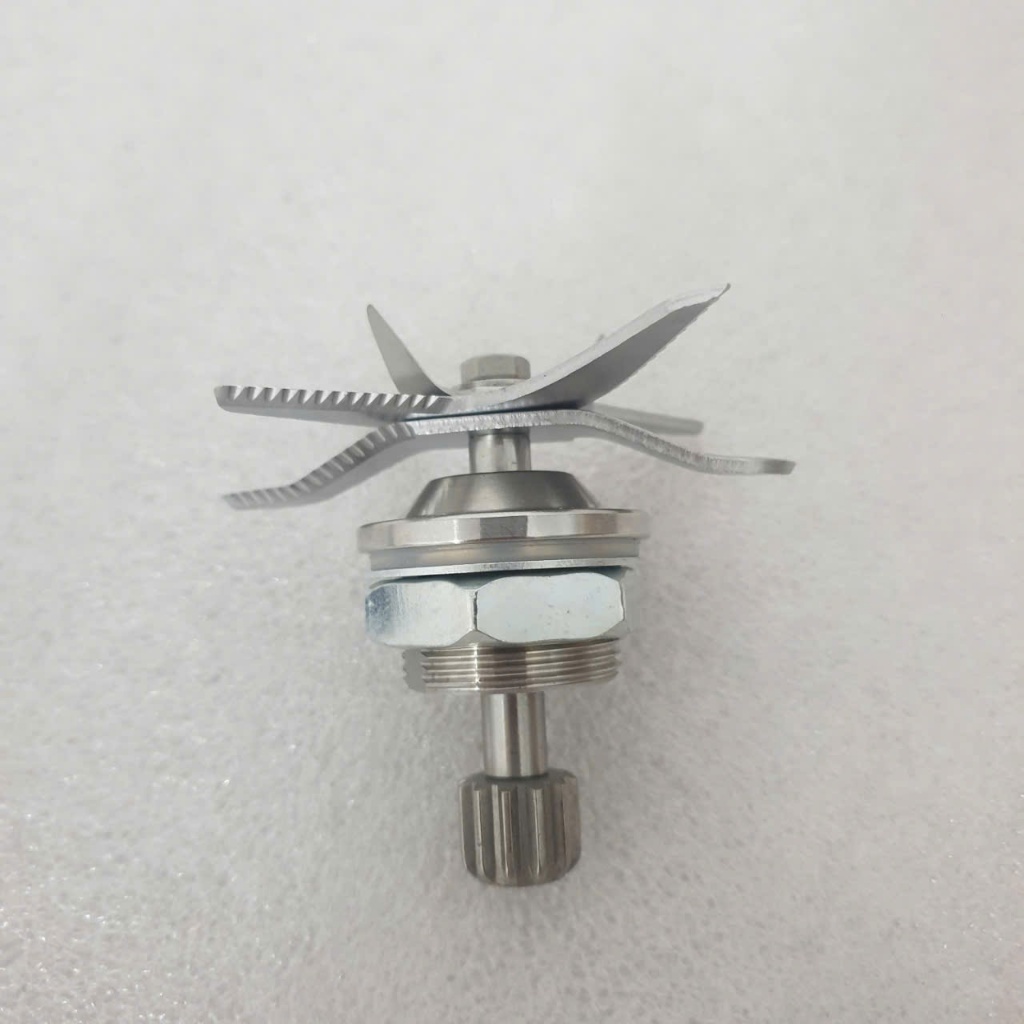 Phụ kiện máy làm sữa hạt- Cụm dao xay kèm gioăng , đai ốc và long đen thay thế Ranbem 732G