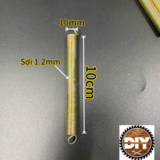 Lò xo kéo phi 10 dài 10cm sợi 1.2mm (5 cái)