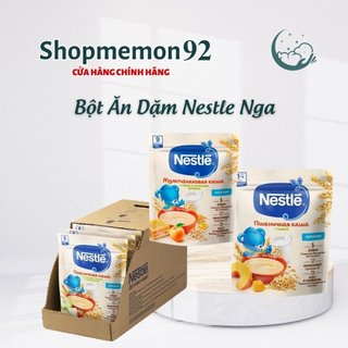 Bột ăn dặm Nestle Nga cho bé dạng hộp /dạng gói 200g date 3-7/2025