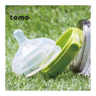 Bình sữa Comotomo Mỹ 150ml chất liệu silicone cao cấp màu xanh, hồng