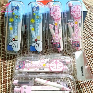 Hộp Compas + Ruột Chì Kim Cho Bé - Hộp Học Tập Thiết Kế Đáng Yêu, Nhỏ Gọn - VPP Đặng Ngoan