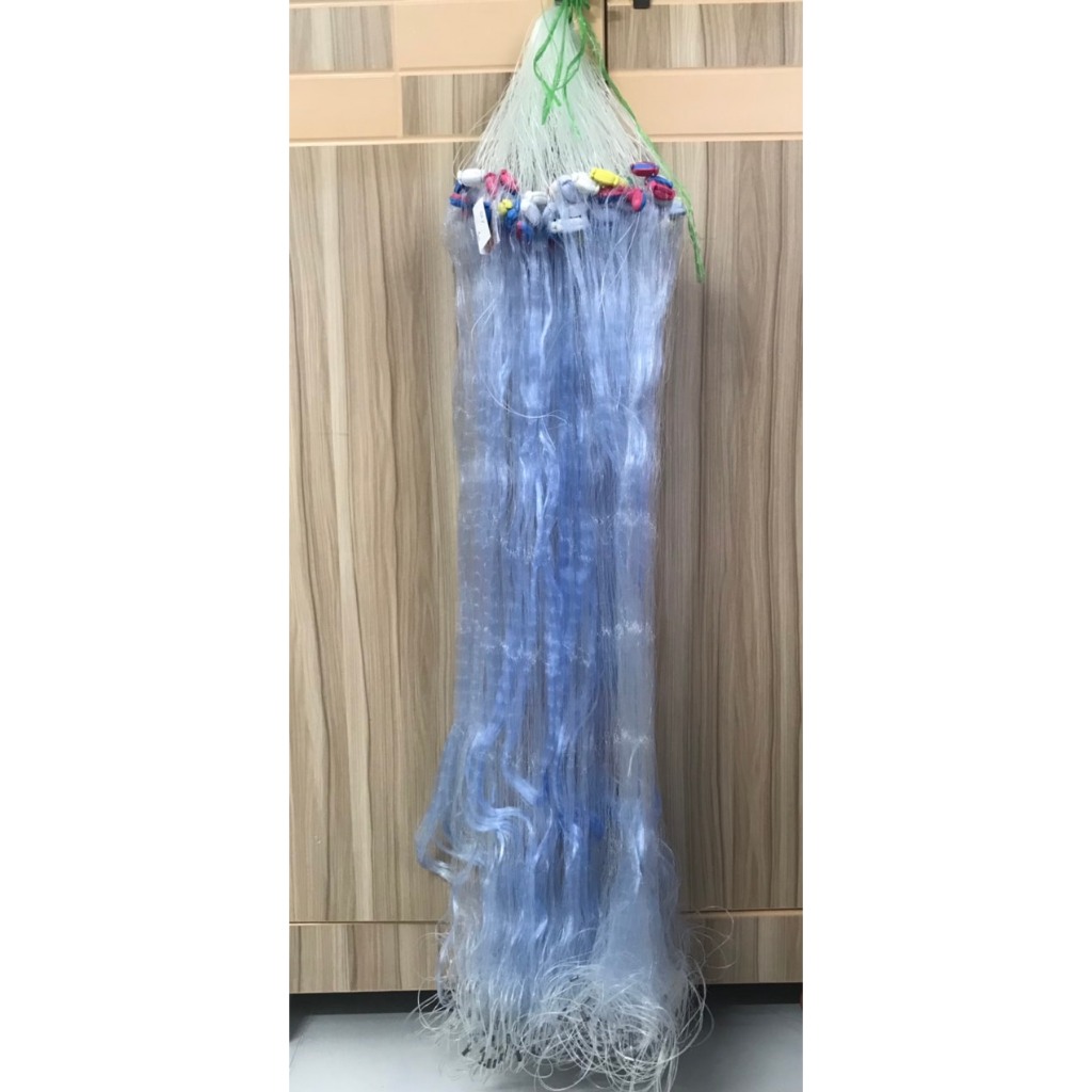 Tay lưới thái thả bắt cá 3 màng mắt lưới 3 phân(1,2 then) chiều cao 80cm